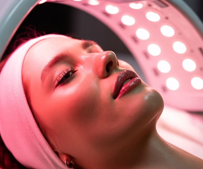 LED light therapy image